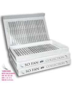 So Fan Ramos Prefabricados So Fan Discovery - Volumen Ruso (1200 Abanicos)