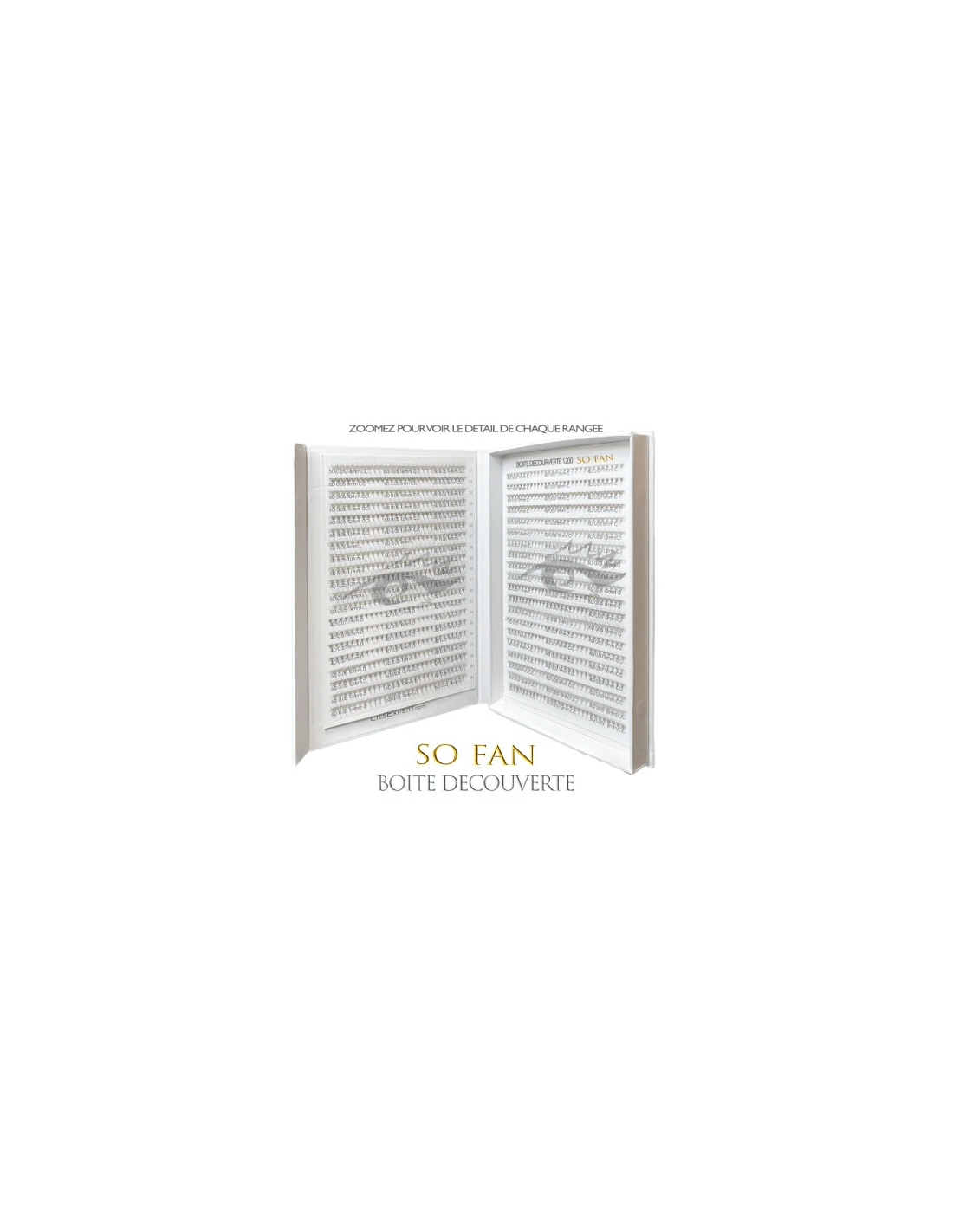 So Fan Ramos Prefabricados So Fan Discovery - Volumen Ruso (1200 Abanicos)