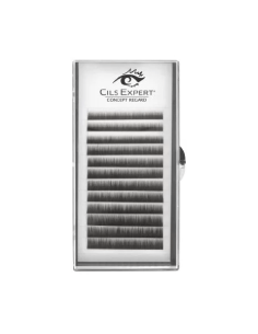 Pestañas de Volumen Ruso en Bandeja C-0.07 x 8mm - Acabado Mate