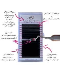 Easy Fan Mega Ruso para Extensiones de Pestañas - Volumen 8 a 15 mm