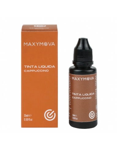 Tinta Líquida para Cejas Maxymova Cappuccino | Marrón Claro Cálido y Natural