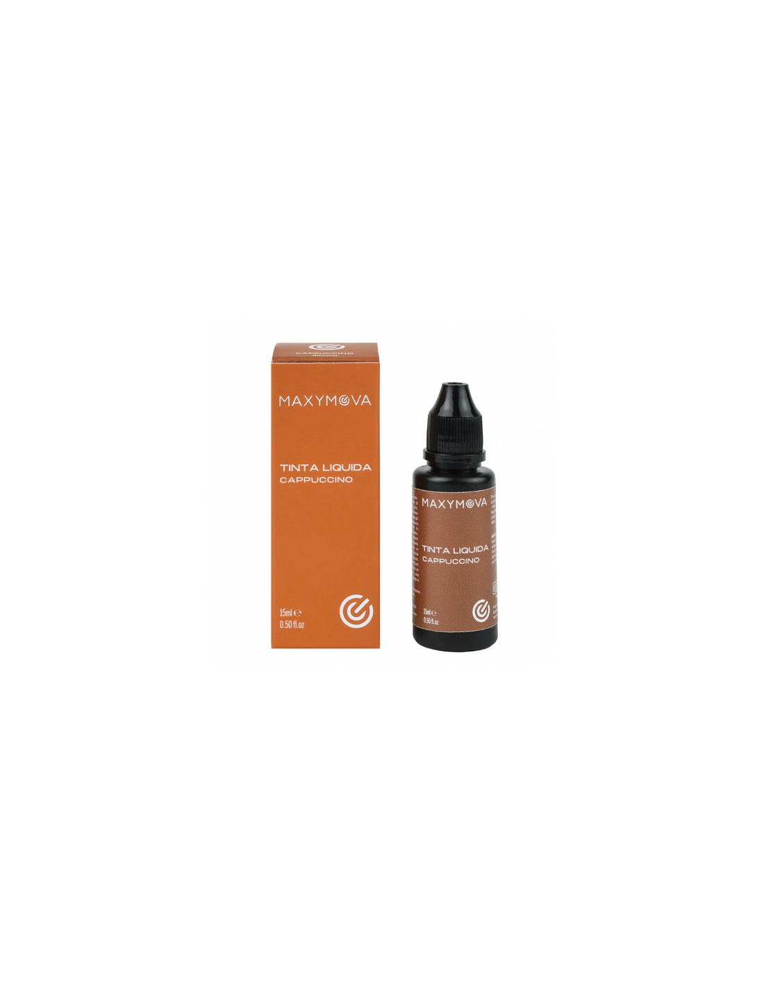 Tinta Líquida para Cejas Maxymova Cappuccino | Marrón Claro Cálido y Natural