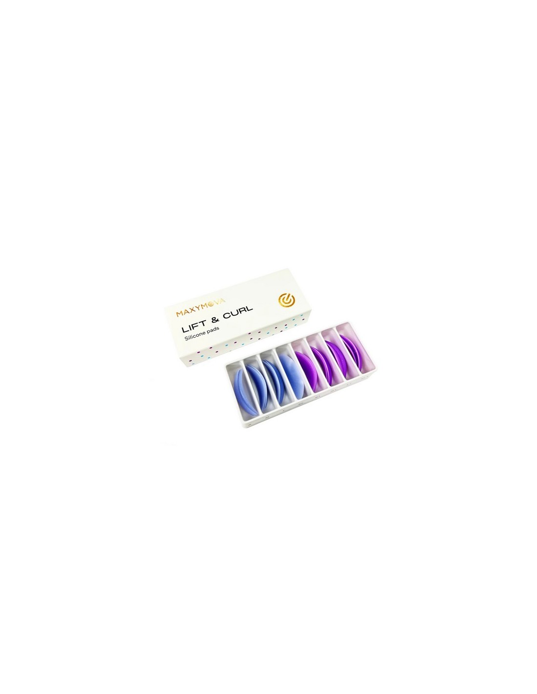 MAXYMOVA Shields Lash Lift | Set Moldes Silicona para Pestañas
