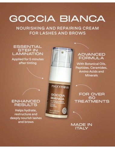 MAXYMOVA GOCCIA BIANCA | Serum Nutritivo Post Laminación 15 ml