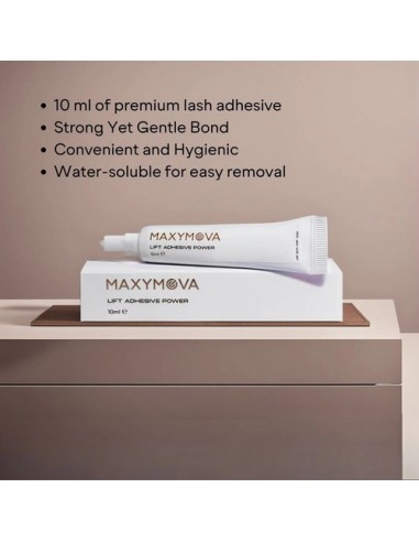 MAXYMOVA Power Lash Lift Glue | Adhesivo Profesional Laminación 10 ml