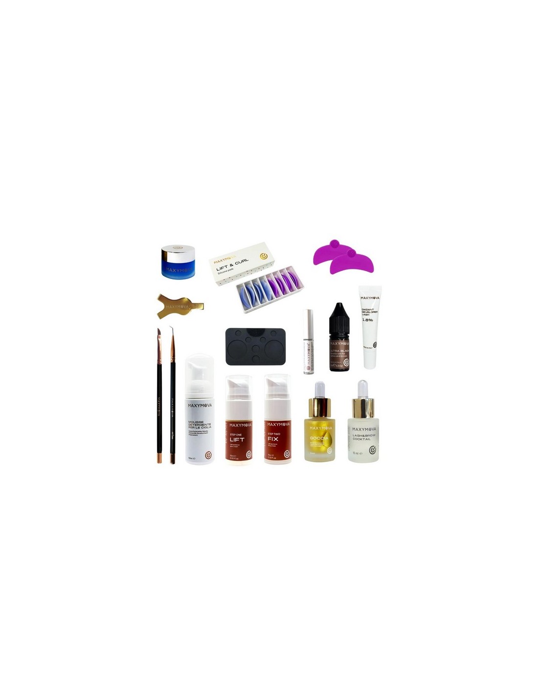 Kit Profesional Laminación Pestañas & Cejas MAXYMOVA | Más de 50 Tratamientos