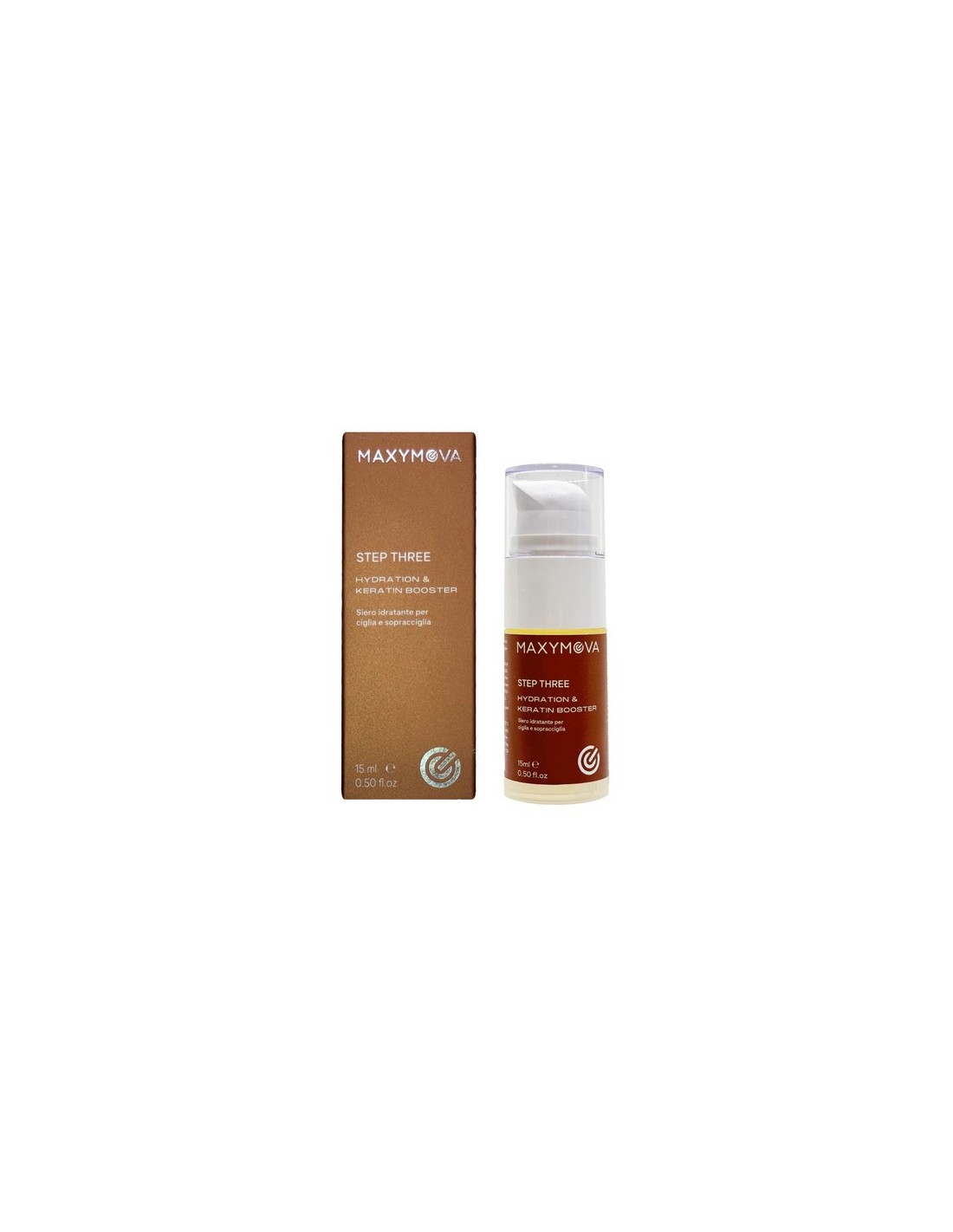 Step 3 MAXYMOVA Hydration & Keratin Booster  Suero Final Laminación 15ml