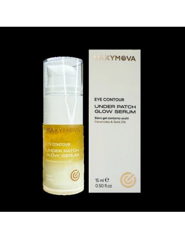 MAXYMOVA Under Patch Glow Serum  Contorno de Ojos con Oro 23K y Ácido Hialurónico