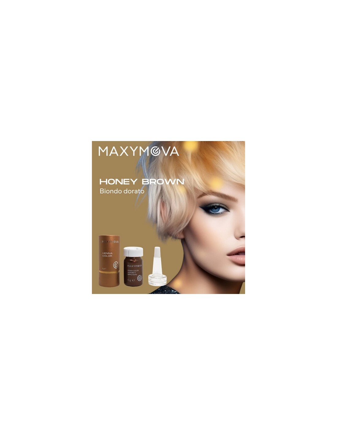MAXYMOVA Henna Brow Color  Tinte Semipermanente de Cejas con Henna