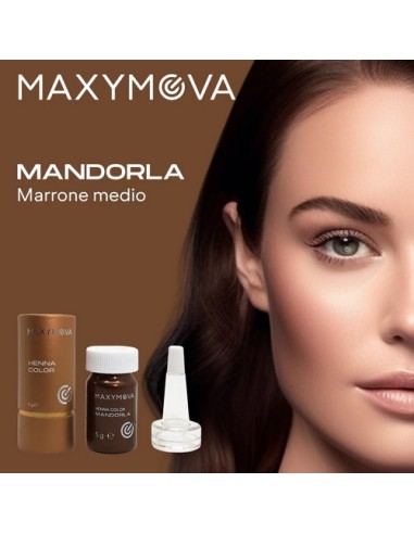 MAXYMOVA Henna Brow Color Mandorla  Tinte Semipermanente de Cejas con Henna