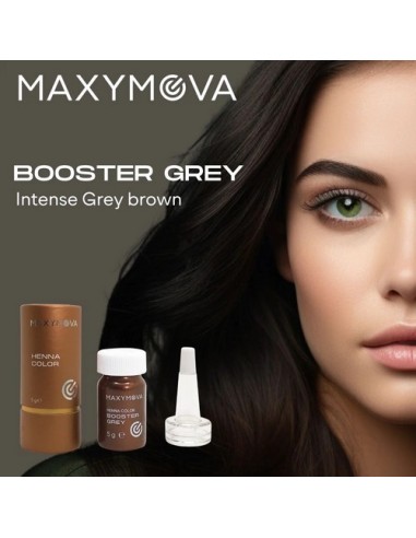 Henna Brow Color Booster Grey MAXYMOVA  Tinte Semipermanente de Cejas