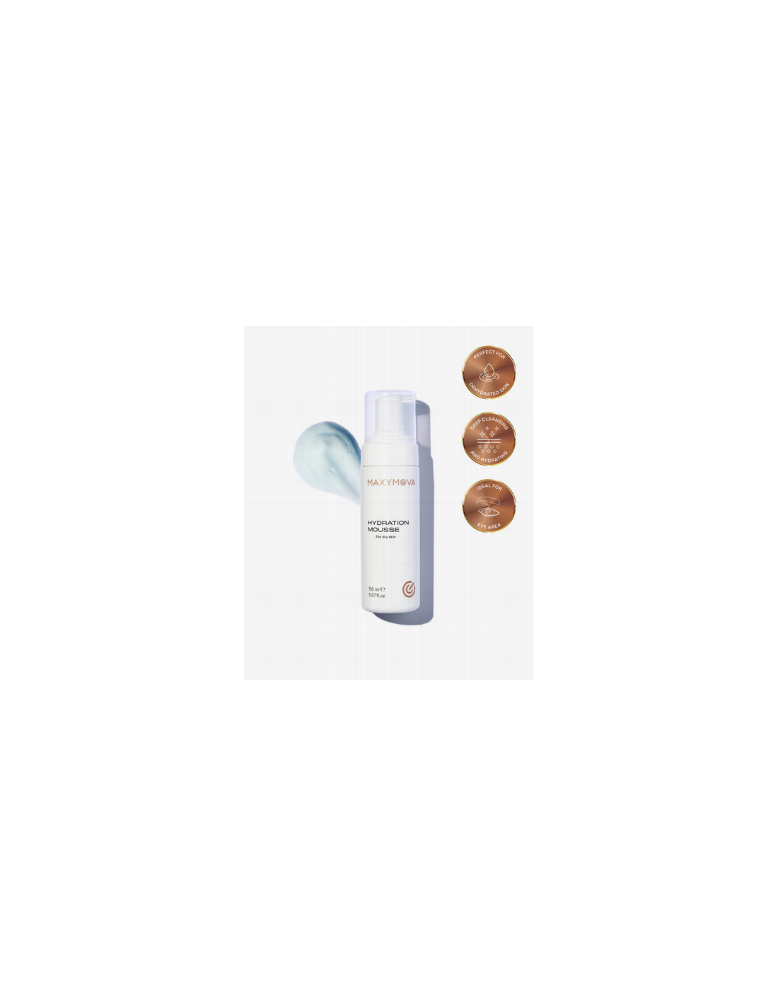 Hydration Mousse Light Blue 150 ml