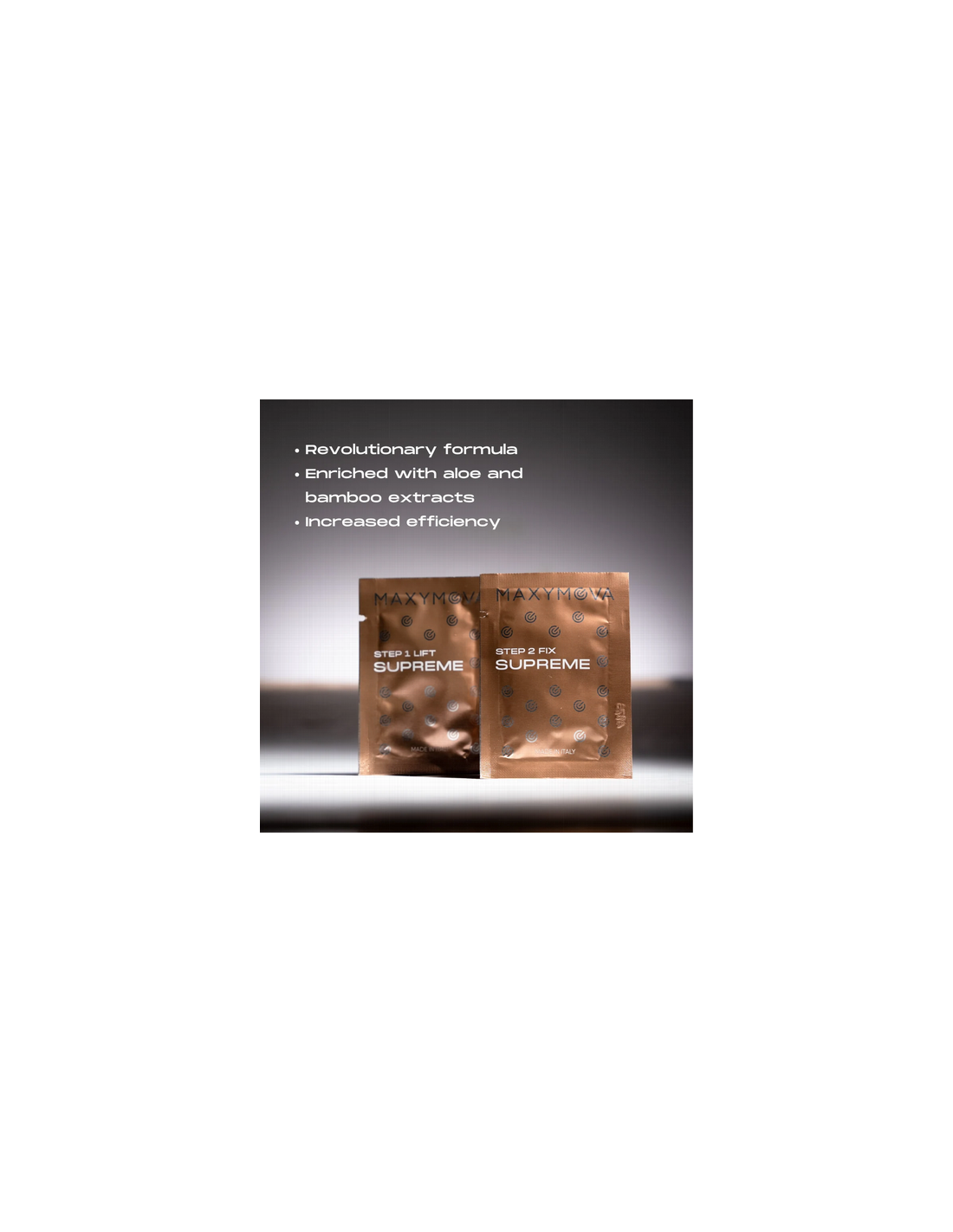 MAXYMOVA Step 2 SUPREME FIX  Fijador Laminación Cejas y Pestañas 5x1,5 ml