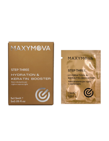 Step 3 HYDRATION & KERATIN BOOSTER MAXYMOVA  Hidratación Final Laminación