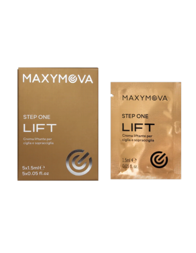 MAXYMOVA Step 1  LIFT | Laminación Cejas y Pestañas | 5 Monodosis
