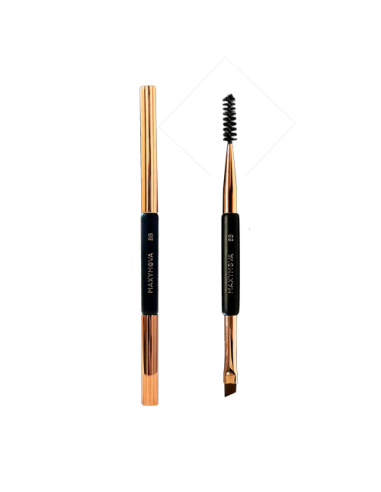 Maxymova BB Brow Brush  Brocha 2 en 1 para cejas