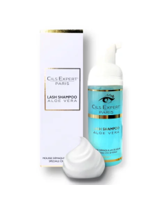 Champú de Pestañas Vegano - Espuma Desmaquillante Suave para Pestañas y Rostro - iCurl